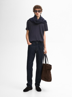 Massimo Dutti Зауженные джинсы, индиго