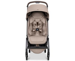Коляска 2 в 1 Joolz Aer 2 с бампером Sandy Taupe/Mid Brown Carbon