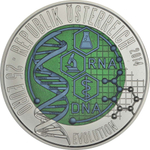 АВСТРИЯ, 2014, 25 ЕВРО [БИМЕТАЛЛ: СЕРЕБРО + НИОБИЙ]