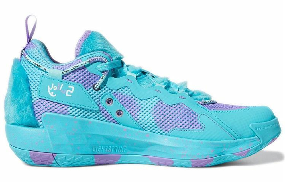 Кроссовки Monsters X Adidas Dame 7 Extply "Sulley"