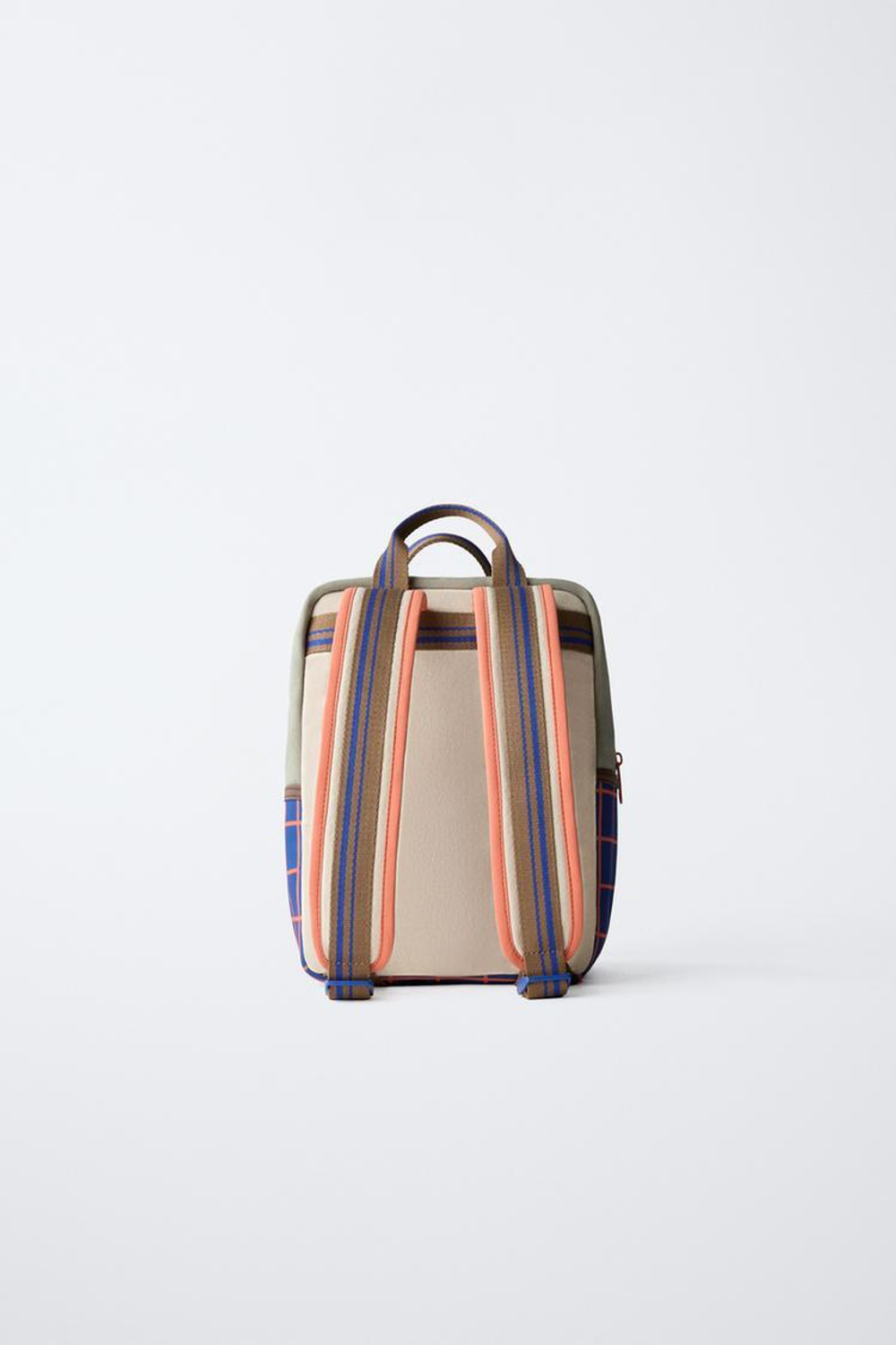 ZARA РЮКЗАК, БЕЖЕВО-КОРИЧНЕВЫЙ