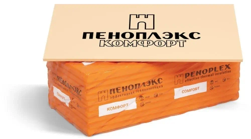 1 шт. Экструзионный пенополистирол XPS ПЕНОПЛЭКС КОМФОРТ 1185х585х20 мм