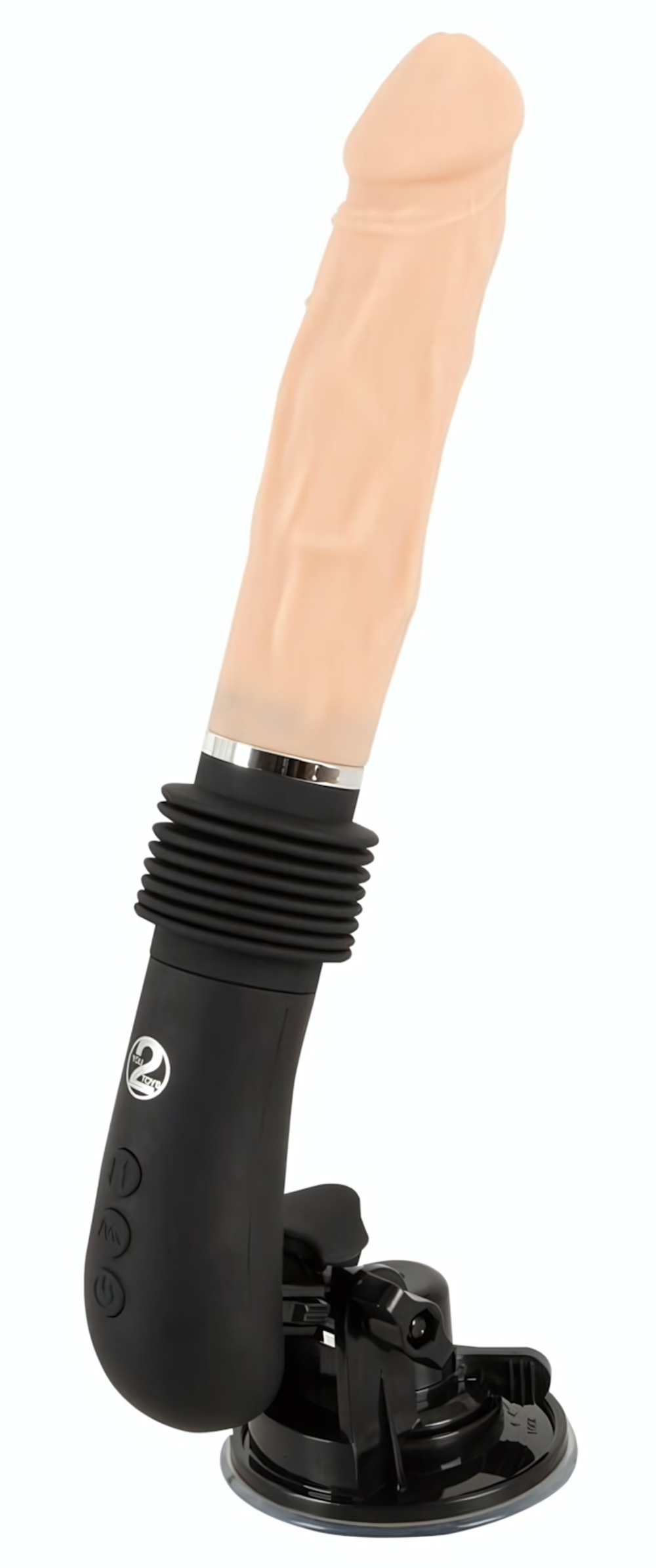 Секс-машина с пультом ДУ RC Fucking Machine (Цвет: телесный с черным)