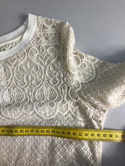 Блузка Only кружевная, маркировка М, визуально 46 размер