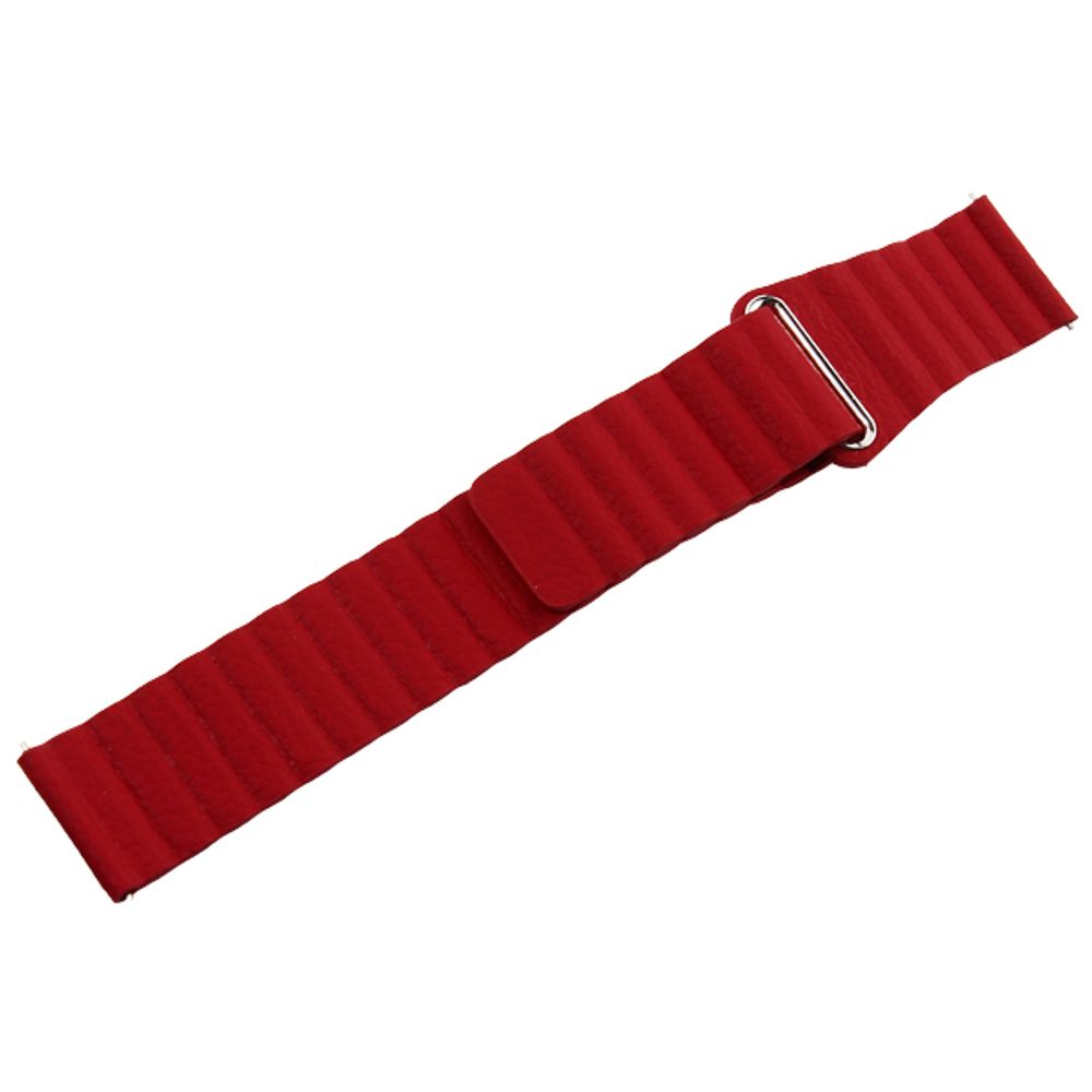 Ремешок COTEetCI W46 Magnet Leather Band (WH5281-RD) для Watch 22мм Red Красный