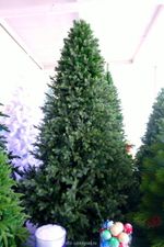 Большая елка «Сказочная» (Литая+пвх) 6,5 м