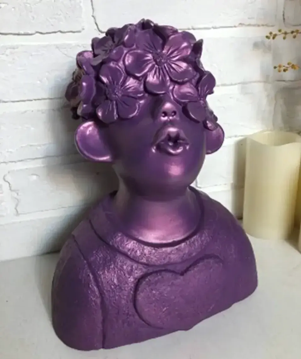 Статуэтка из гипса «Влюбленный Мартин» 31см ежевика