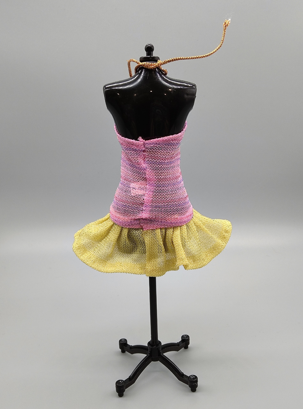 Одежда для куклы Барби винтаж платье 0412