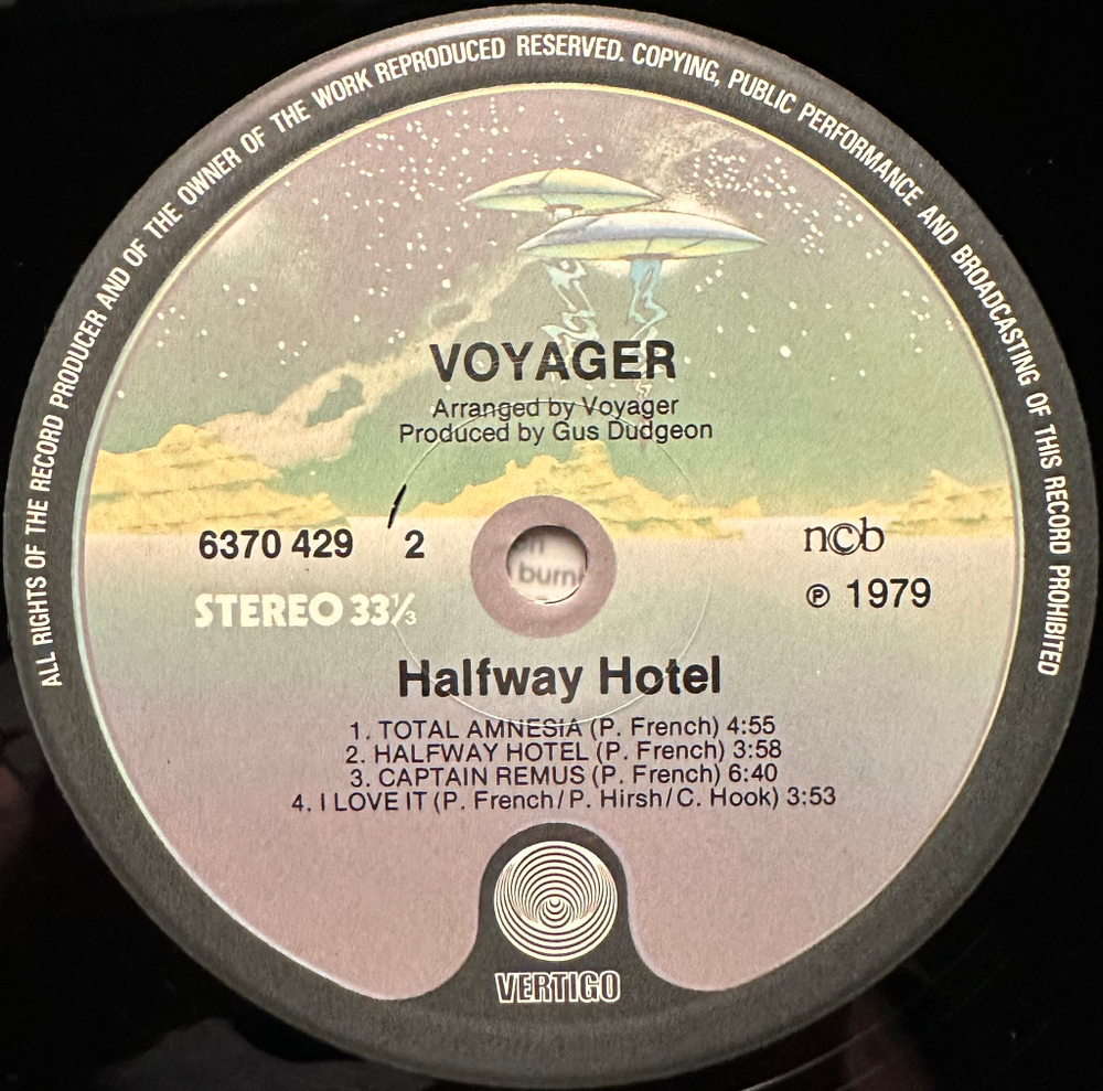 Voyager - Halfway Hotel (Скандинавия 1979г.)