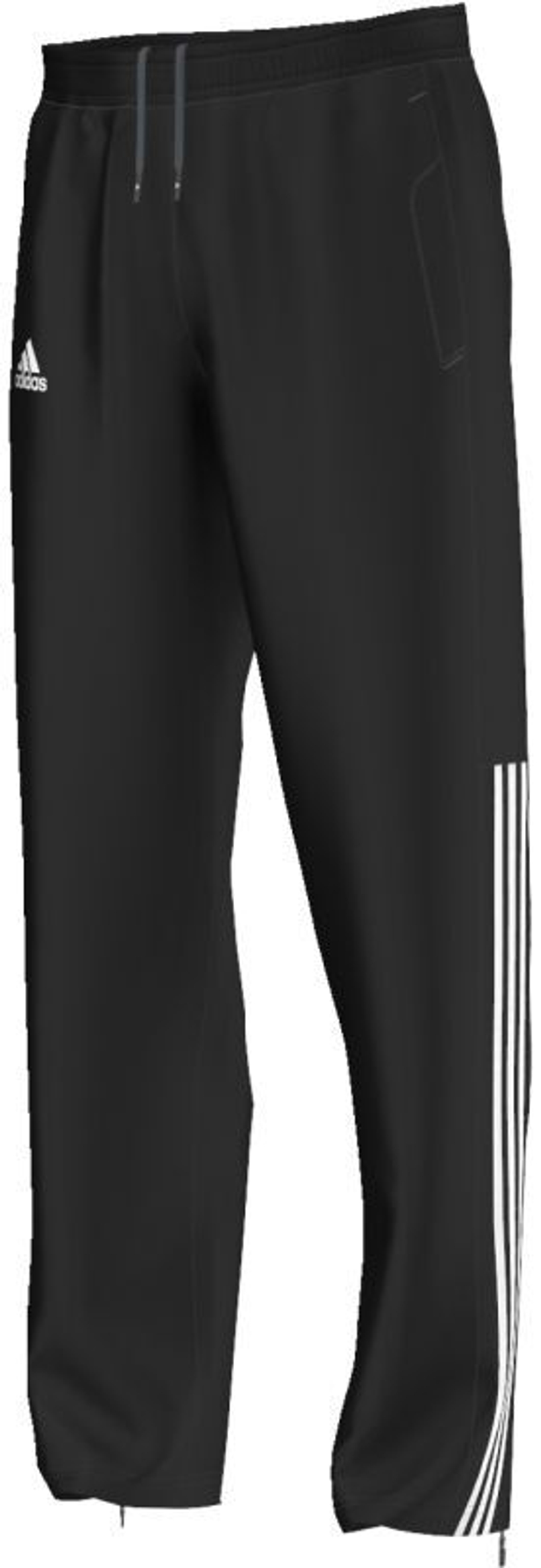 Мужские штаны теннисные Adidas Club Pant - black/white