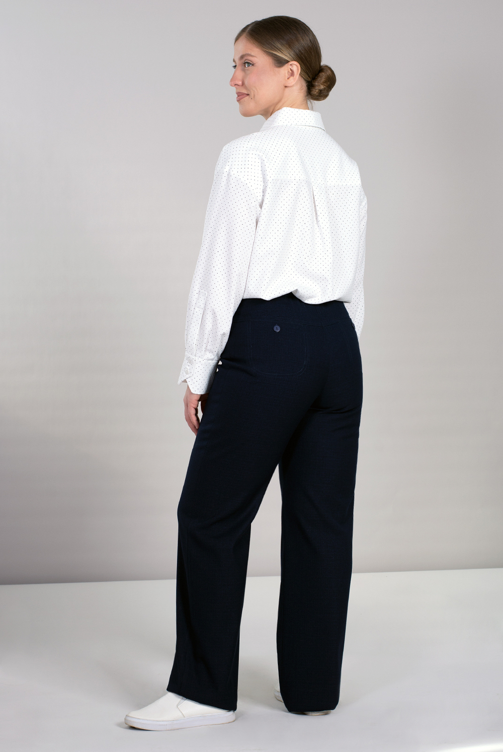 Брюки женские 3667зпа, чернильный #492Чер023667зп