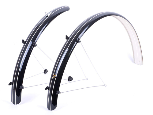 Крылья металлопластик AXP-60 Blk 27.5-29"х60мм (5) черные AUTHOR (Италия)