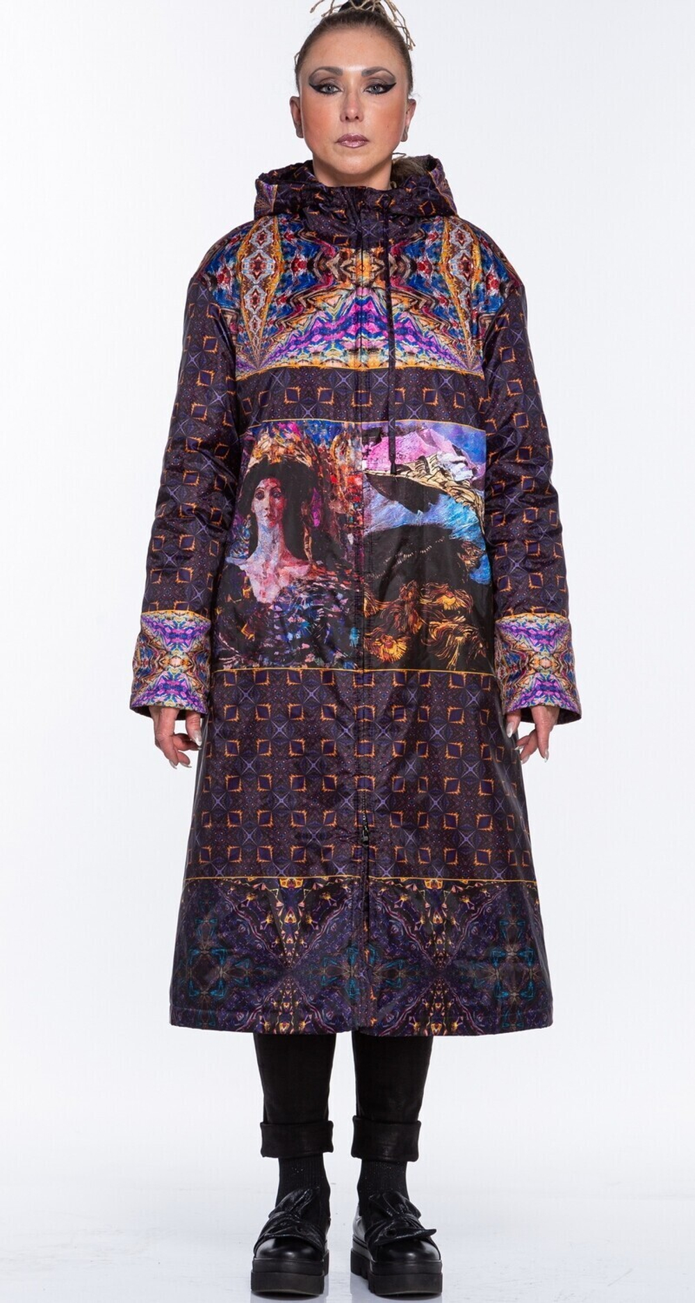 Пальто "Богема", по мотивам живописи Михаила Врубеля