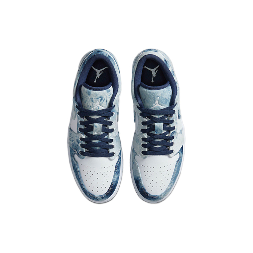 Кроссовки Air Jordan 1 Low Washed Denim