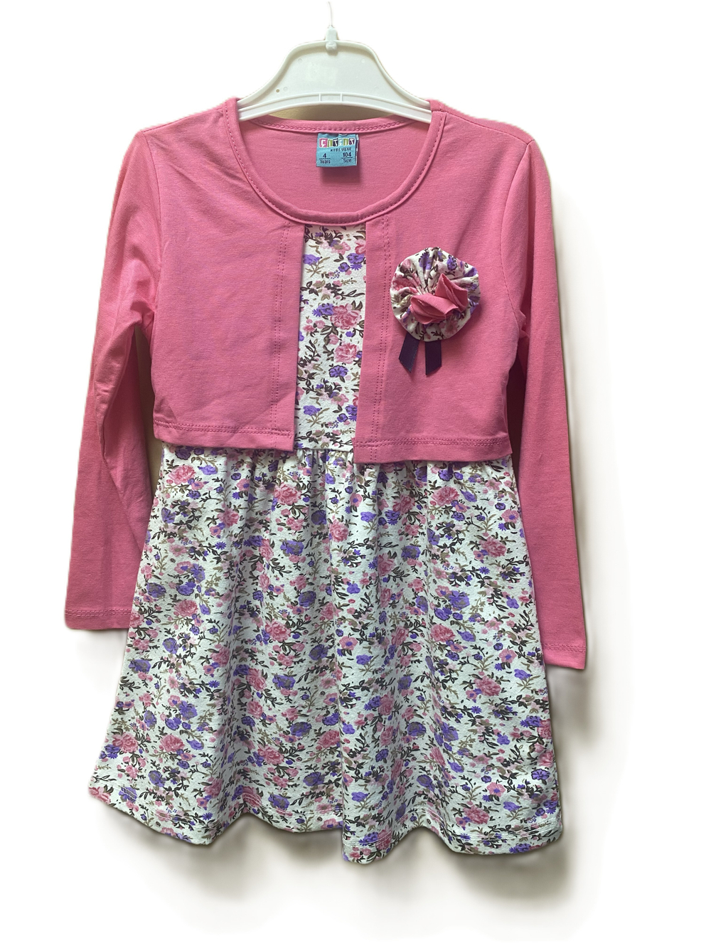 Платье турецкое из хлопка на рост 104,110 см