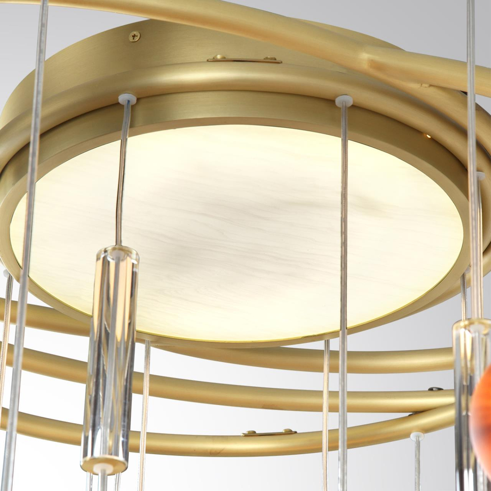 5457/21C ODL_EX Люстра потолочная 20*G9*5W + LED 20W 2500K MODERN