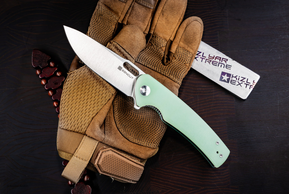 Нож SENCUT Vesperon сталь 9Cr18MoV рукоять Natural G10