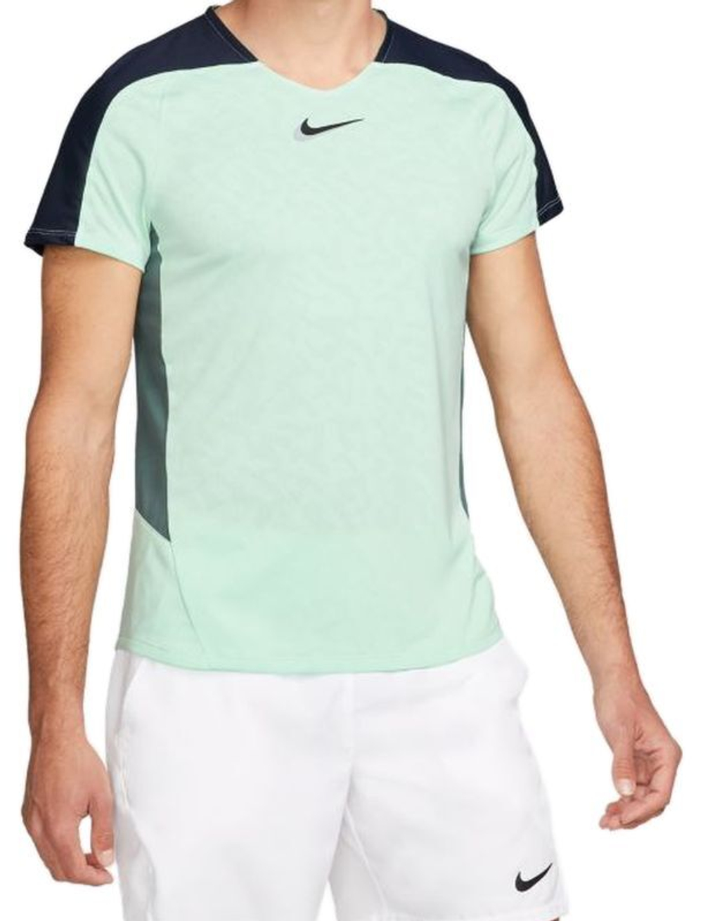 Мужская теннисная футболка Nike Court Dri-Fit Slam Tennis Top M - разноцветный