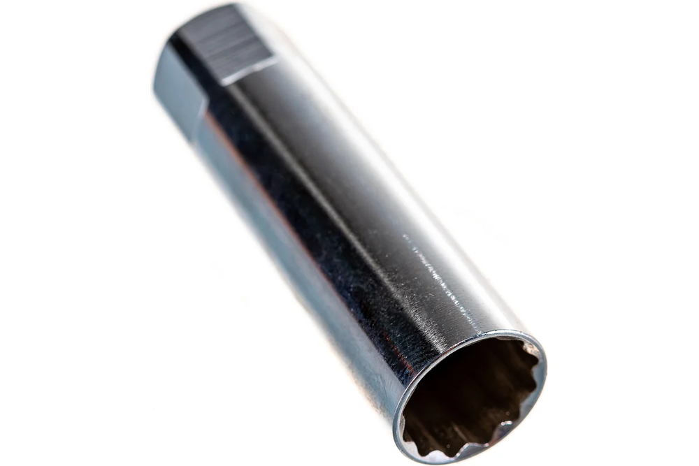 Головка свечная 14мм 3/8" 12-гранная L=63мм ROCKFORCE RF-807314