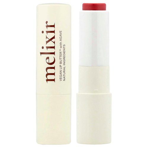 Melixir, Vegan Lip Butter™ с агавой, оттенок 02 Nude, 3,9 г (0,13 унции)