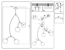 Ambrella Подвесной светильник Modern TR2575
