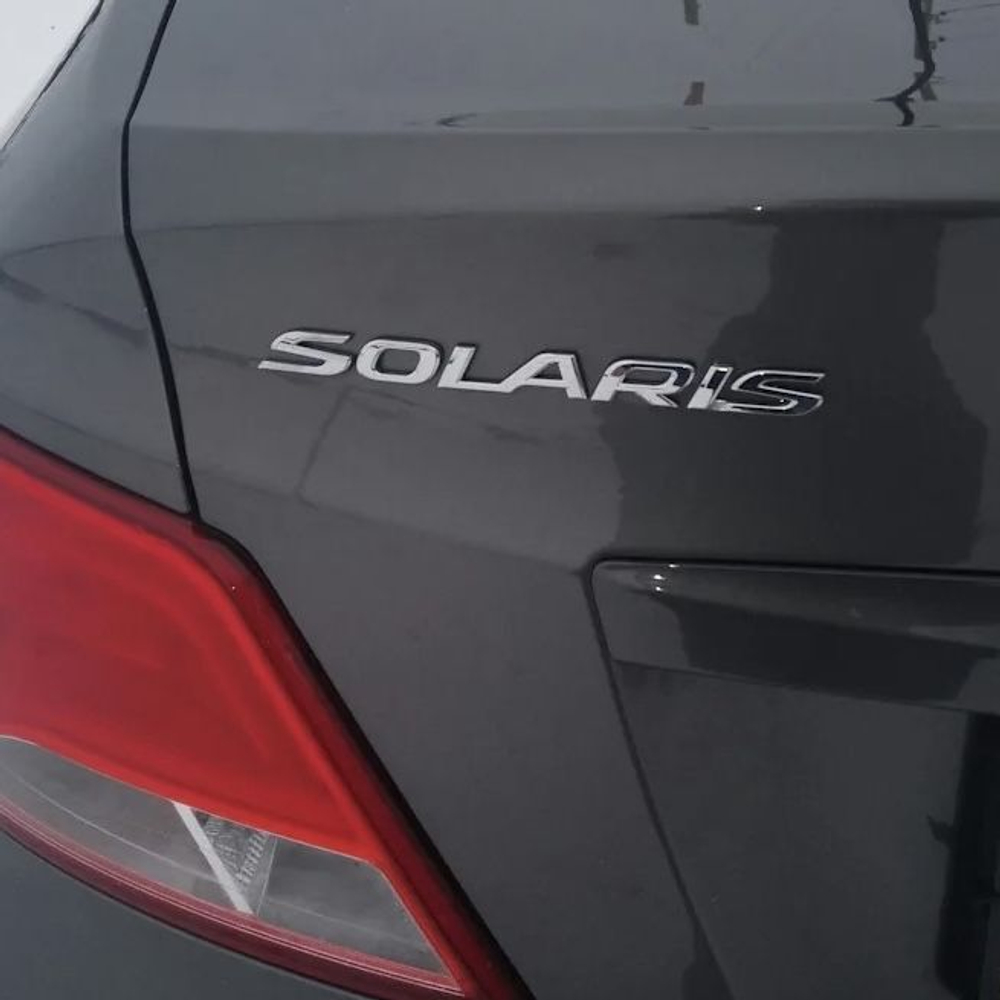 Эмблема Hyundai 195 мм / Шильдик на Хендай 195 мм