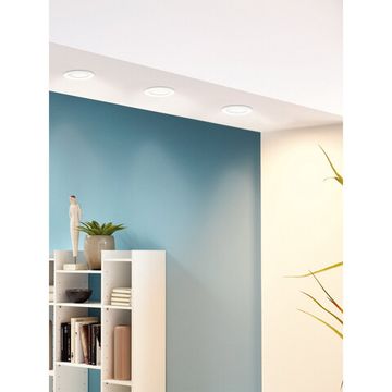 Светодиодный встраиваемый светильник 5,5W 3000K 99191 белый FUEVA 5 димм. Eglo