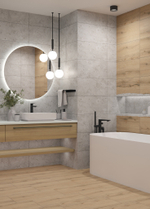 Керамогранит LB Ceramics Форсса 30x60.3 см 1.44 м² матовый цвет серый