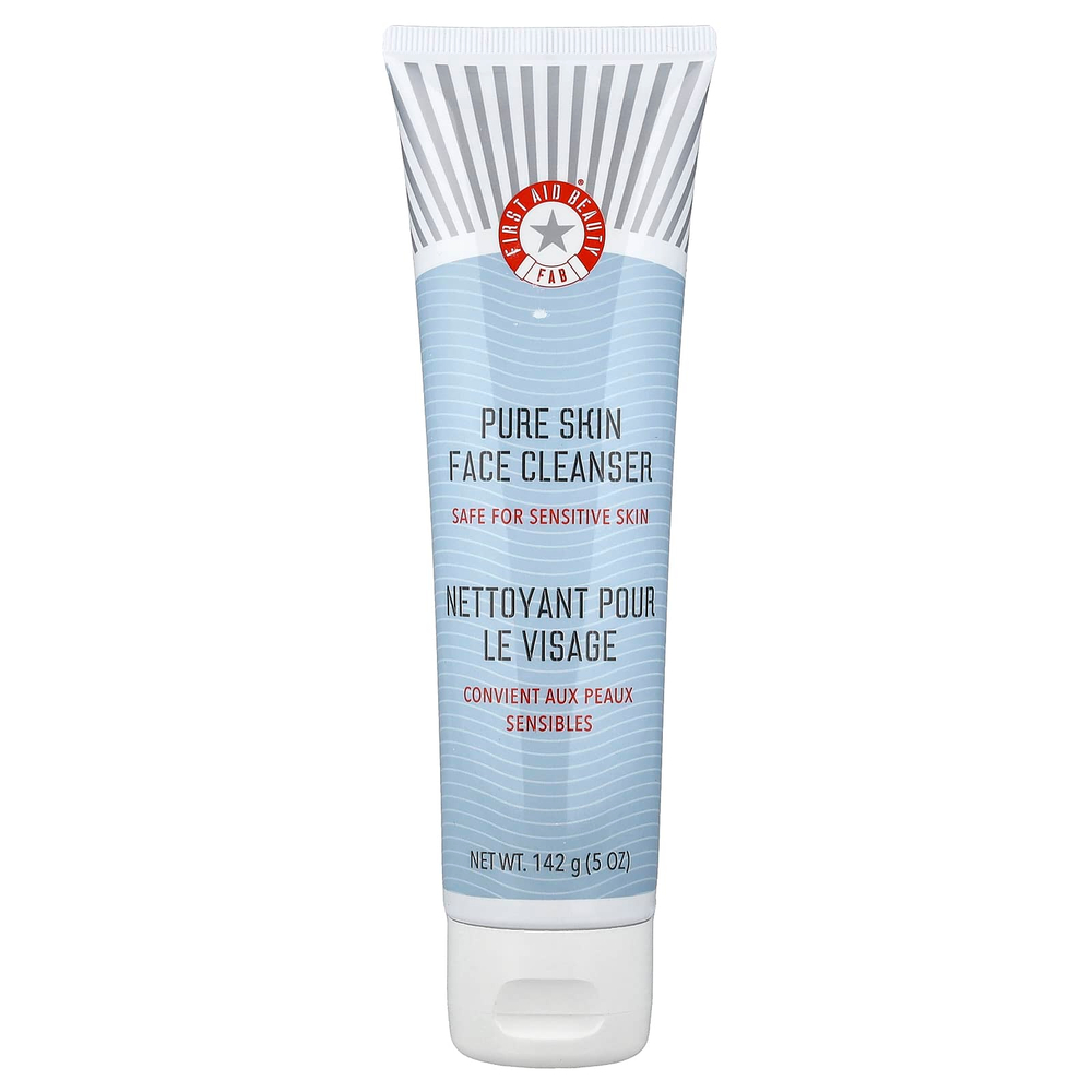 First Aid Beauty, Pure Skin, очищающее средство для лица, 142 г (5 унций)