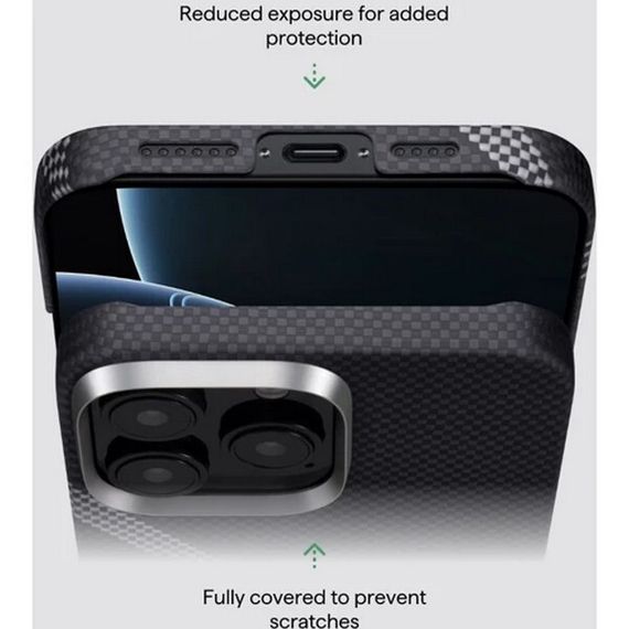 Чехол Pitaka Re-TROS Tactile Woven Case для iPhone 16 Pro Max 6.9&quot; Rebuilding (KI1601RTRP)