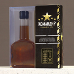 Подарочный набор «Командир», гель для душа коньяк 250 мл и мыло для рук 90 г, Чистое счастье