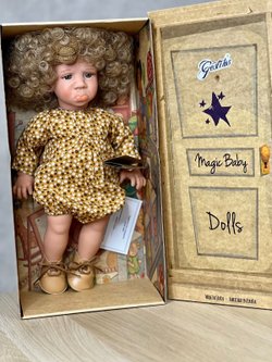 Кукла LAMAGIK мягконабивная 38см Gestito (12037)