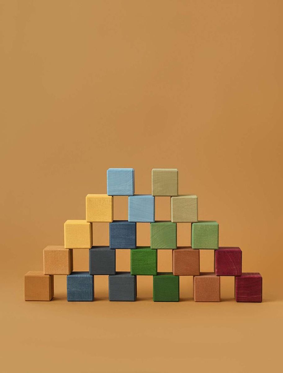 Кубики Earth color Радуга грез