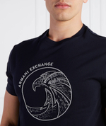 Футболка Armani Exchange - темно-синий(3RZTRD ZJ9AZ)
