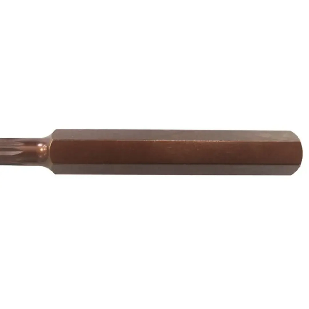 Бита 12-лучевая SPLINE M12х75ммL, 10мм Forsage F-1787512 Premium