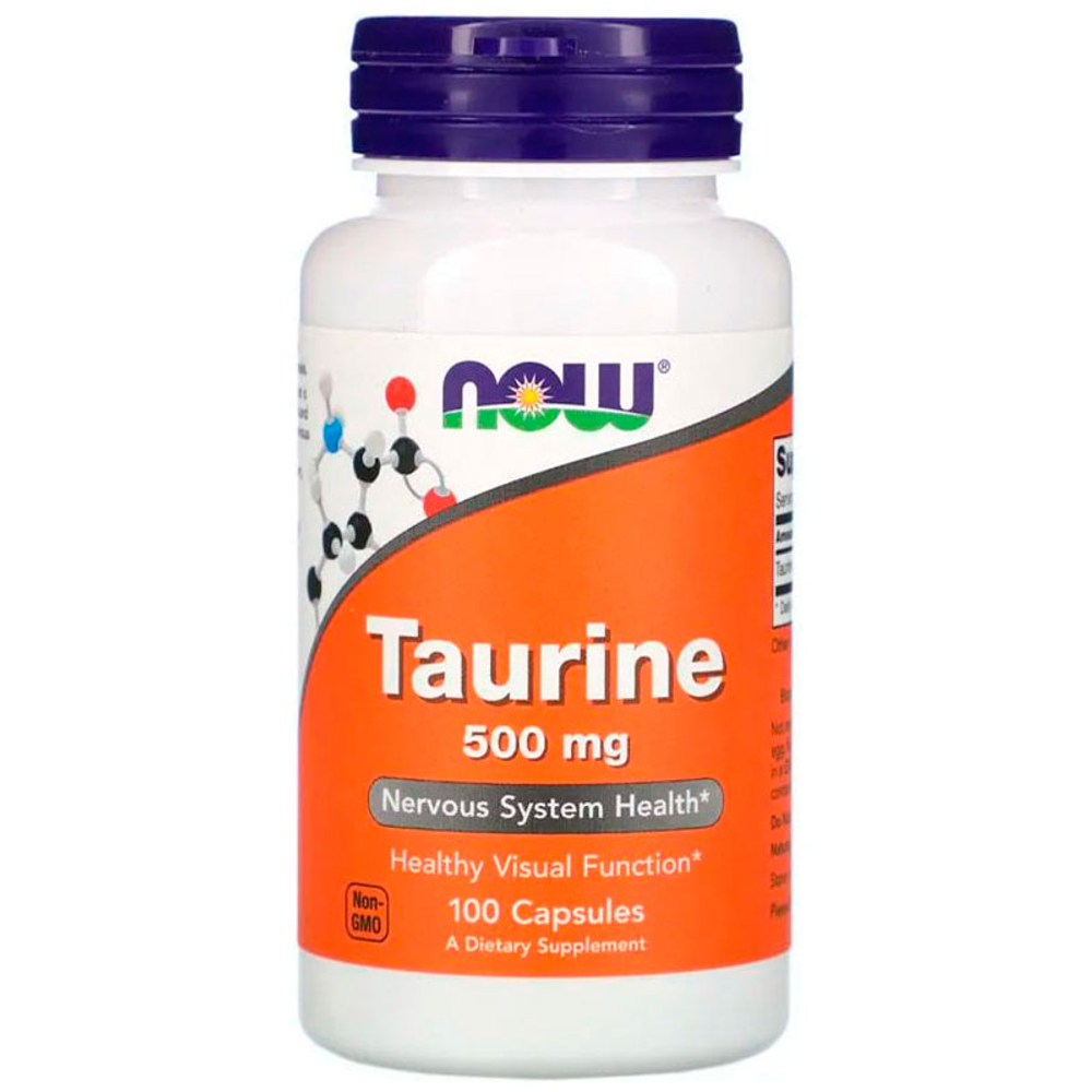 NOW Taurine 500 мг. (100 капс.) [M]