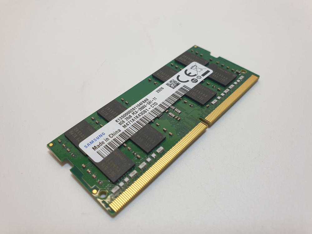 DDR4 8Gb 2666 Mhz So-Dimm 2Rx8 M471A1K43DB1-CTD