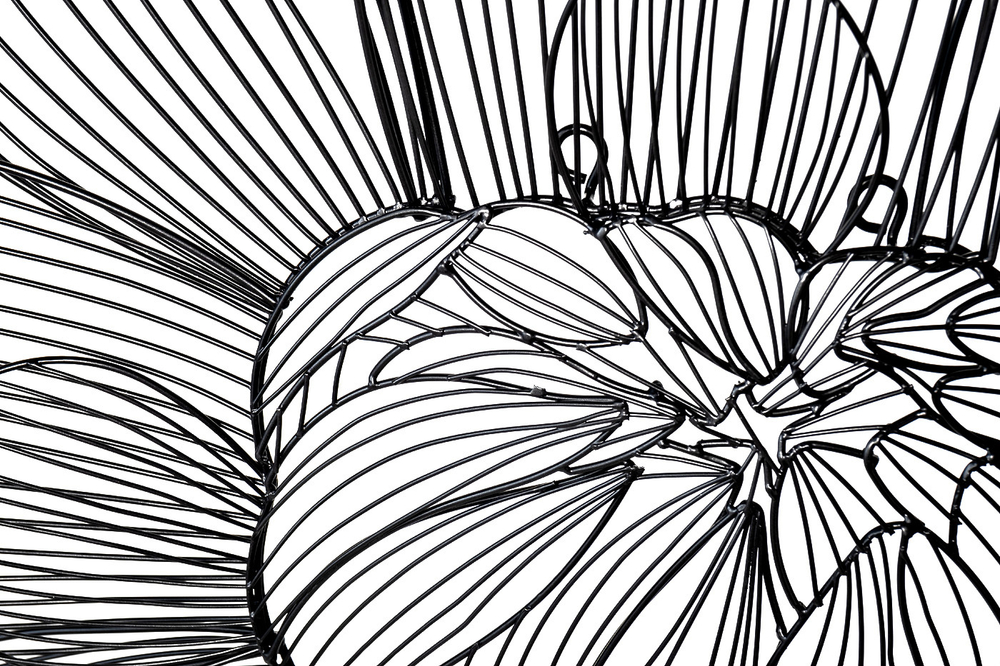 Панно Цветок ажурный 83х81х4.4см Garda Decor