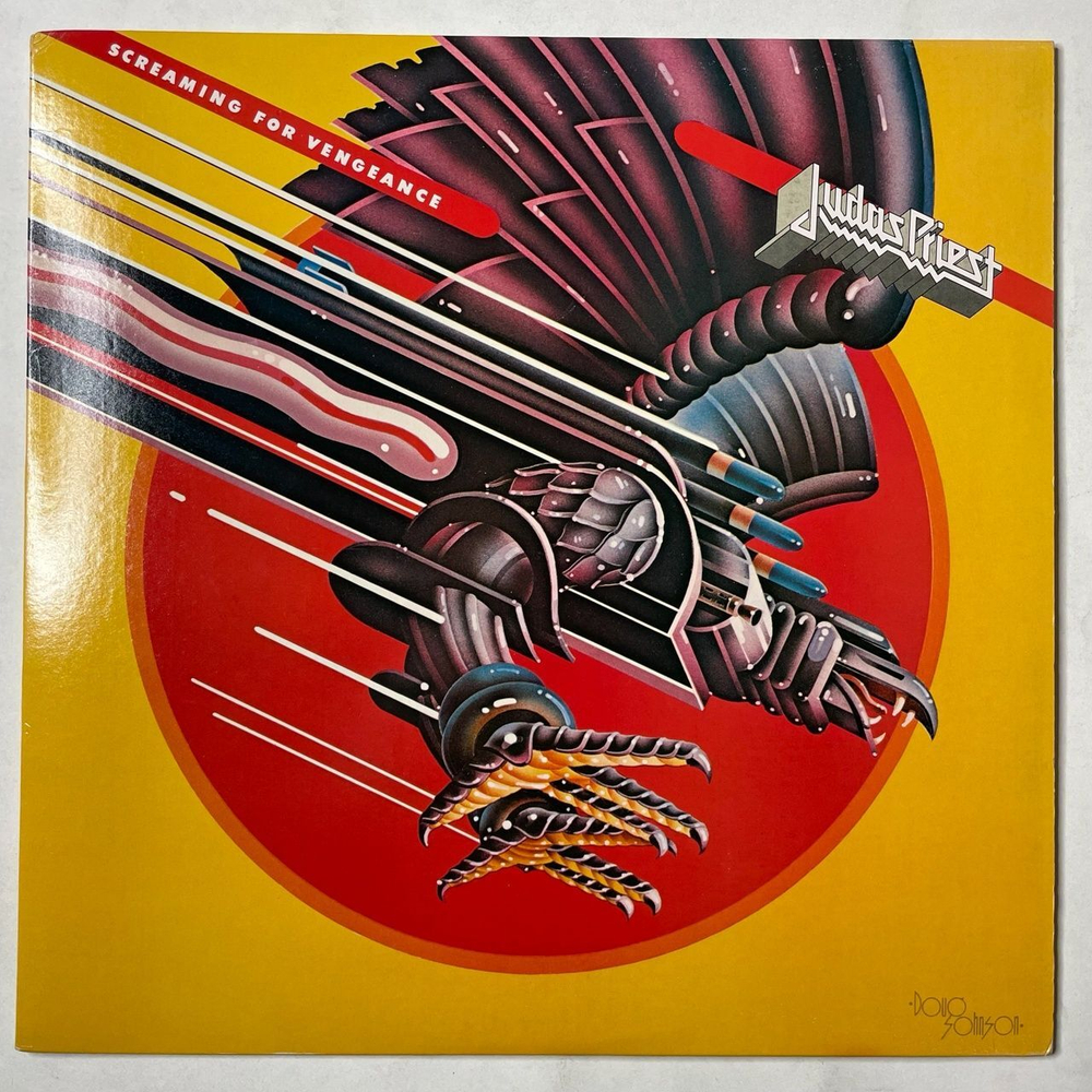 Винтажная виниловая пластинка LP Judas Priest Screaming For Vengeance (USA 1982)