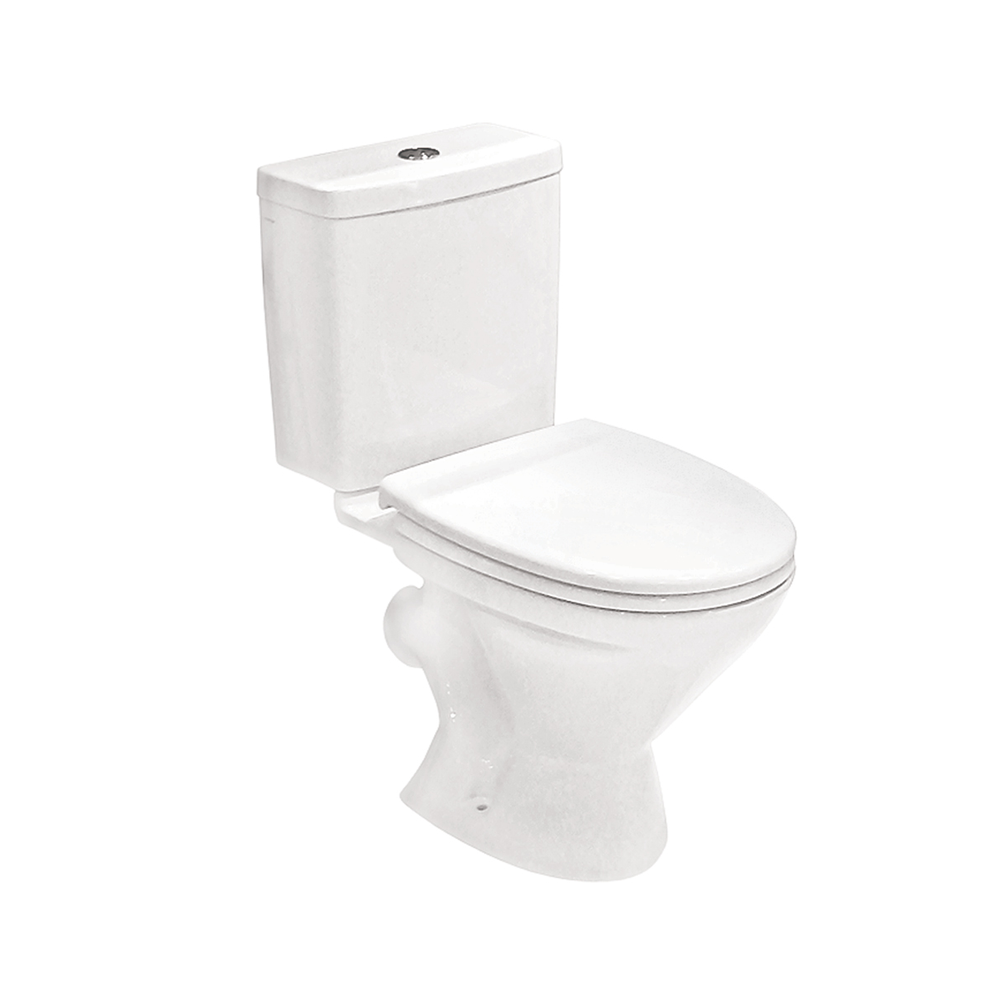 Унитаз-компакт Santek Лига  с сиденьем стандарт купить не дорого