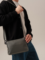 Мужская сумка кроссбоди DBR 7131 мышиный