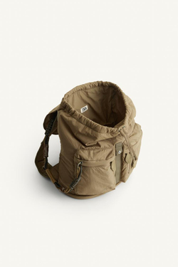 ZARA РЮКЗАК, ЗЕЛЕНЫЙ