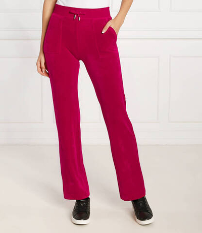 спортивные штаны del ray Juicy Couture - фуксия(JCAP180)