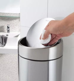 Brabantia - Контейнер для мусора Slide Bin 5л, матовая сталь / артикул   477546  / GTIN 8710755477546