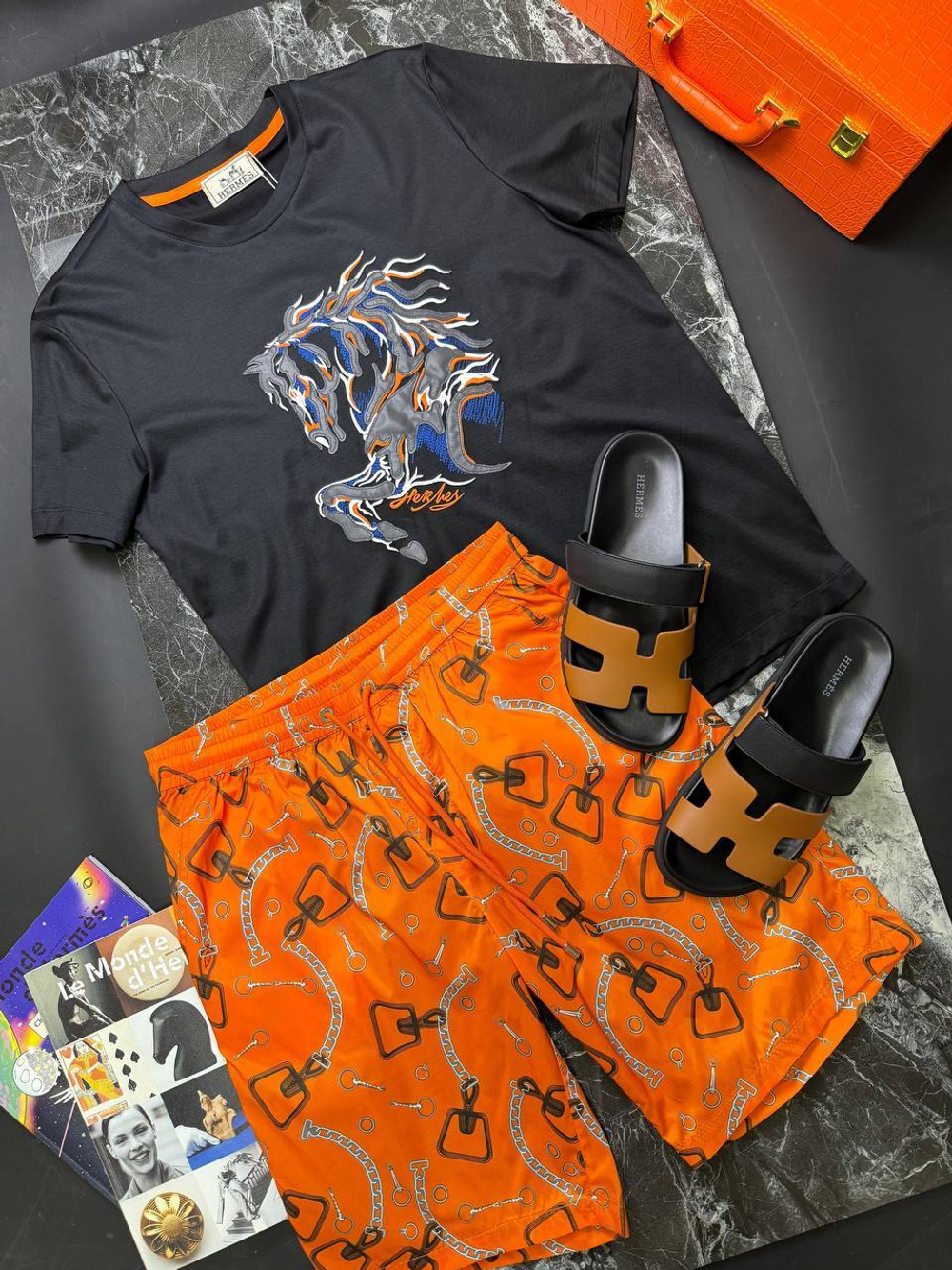 Шлепанцы Hermes, арт. 479720766