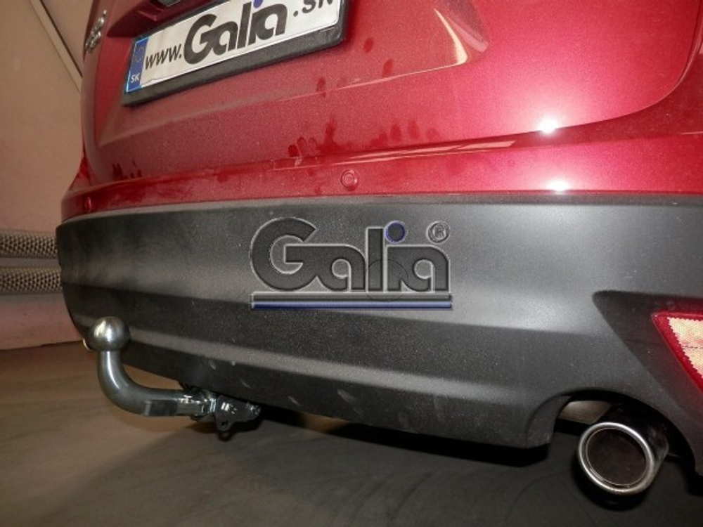 Фаркоп оцинкованный Galia M129A для Mazda CX-5 2012-2017, 2017-(паспорт и сертификат в комплекте)(без электрики)