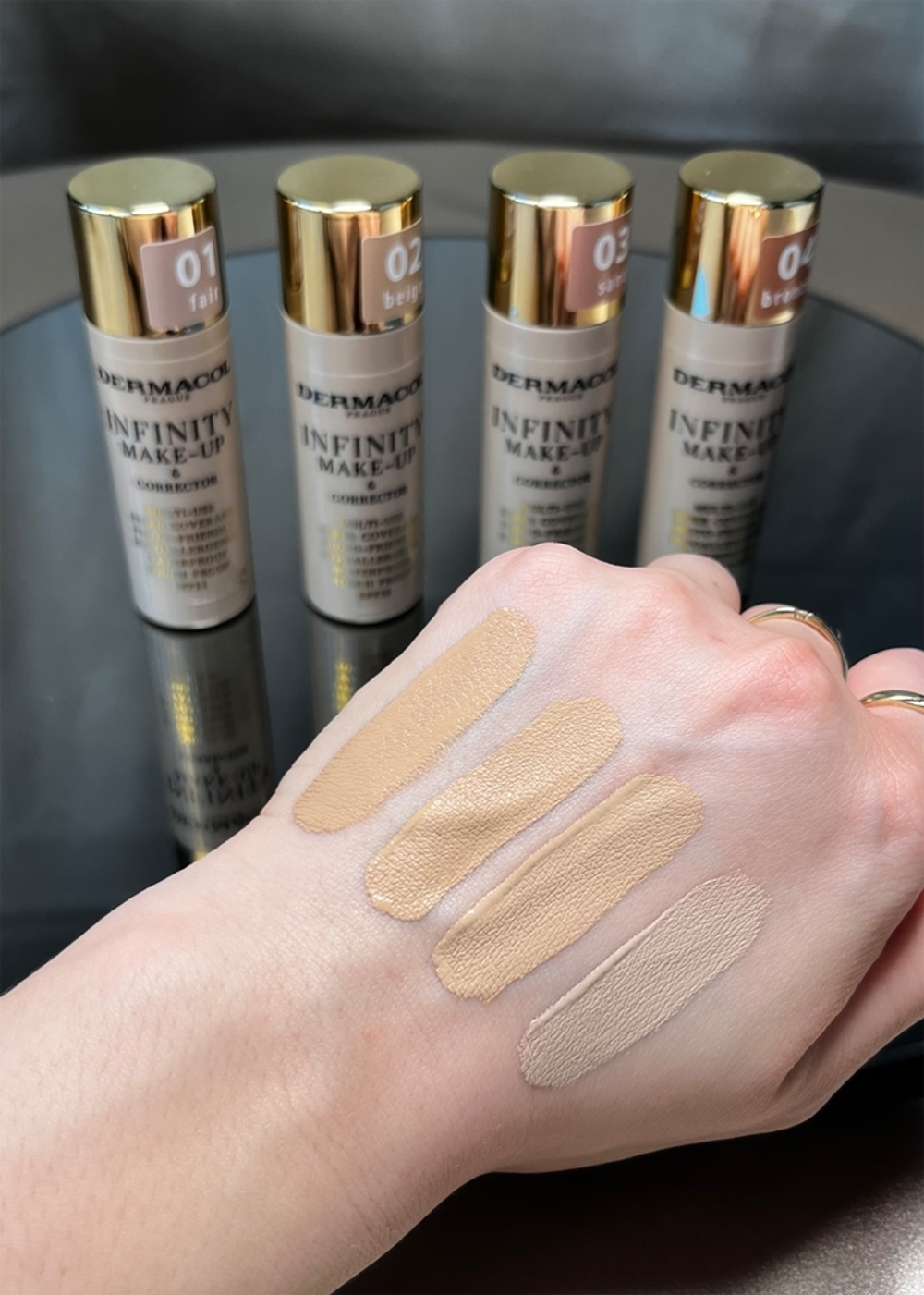 Dermacol Infinity - Тональный крем с высокой степенью покрытия SPF 15, 20 g