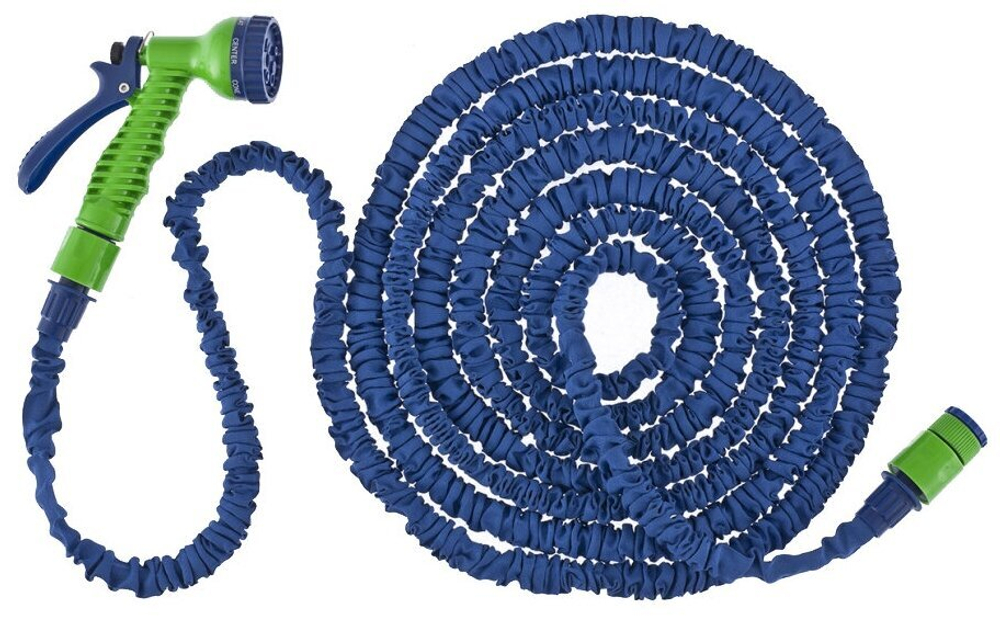 НАБОР ПОЛИВОЧНЫЙ РАСТЯГ ШЛАНГ 15М 7РЕЖ ПИСТОЛЕТ СОЕД АДАПТЕР 67544