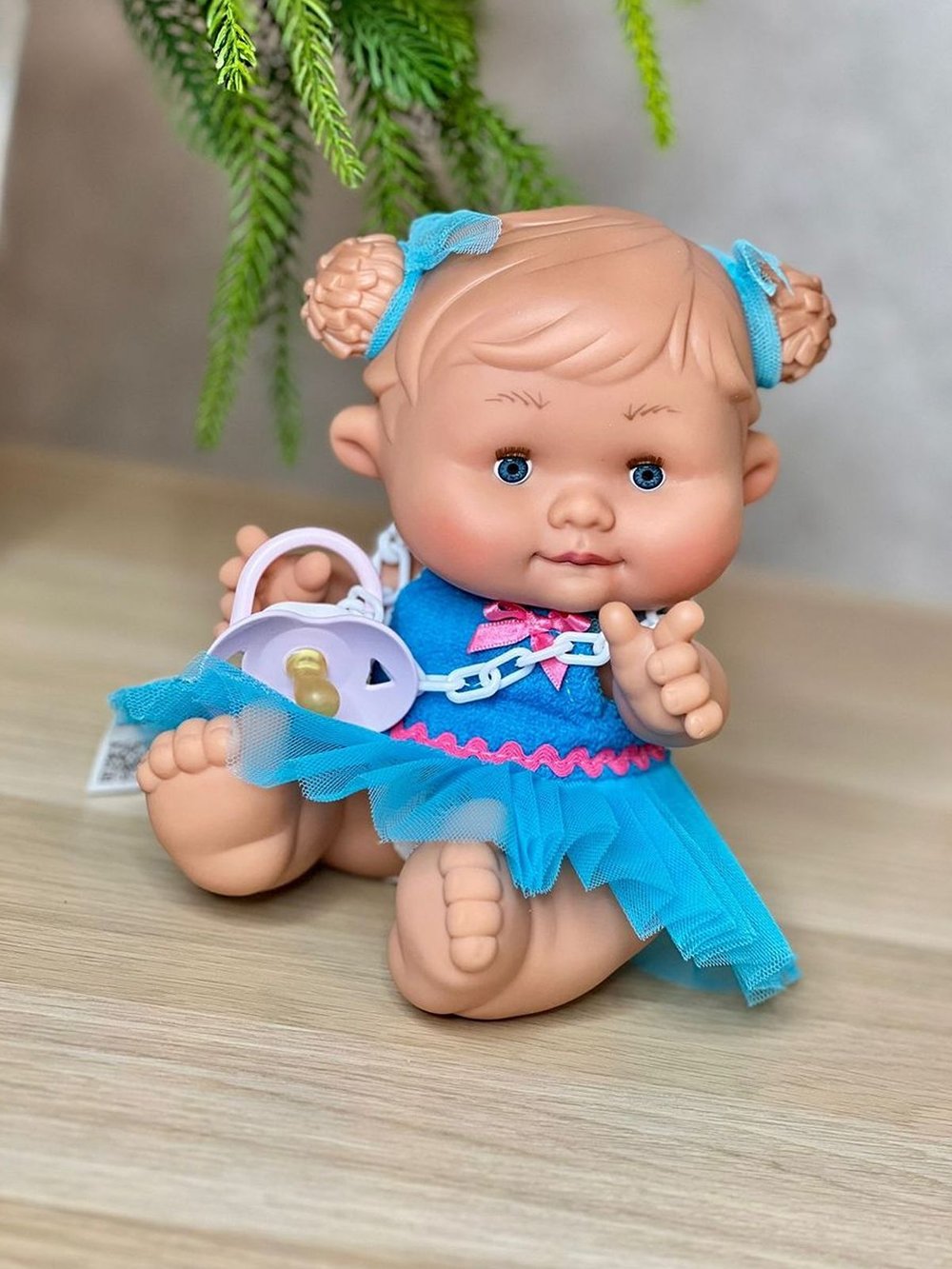 Пупс Nines 26см PEPOTE с закрывающими глазками (N814B)