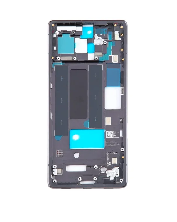 Средняя часть корпуса (рамка) для Google Pixel 7A угольная (Charcoal)